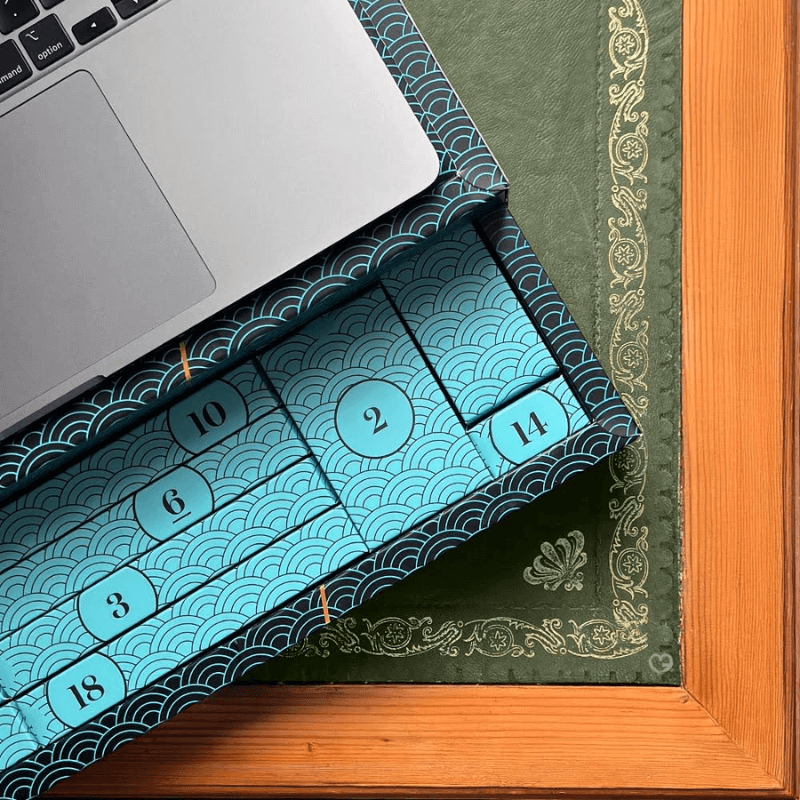 Cult Pens Advent Calendar 2025 with 24 Japanese stationery surprises like pens, pencils, and clips, perfect for stationery lovers and gift-givers.