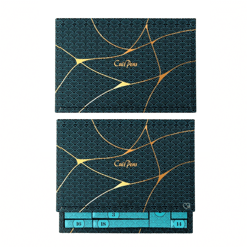 Cult Pens Advent Calendar 2025 with 24 Japanese stationery surprises like pens, pencils, and clips, perfect for stationery lovers and gift-givers.