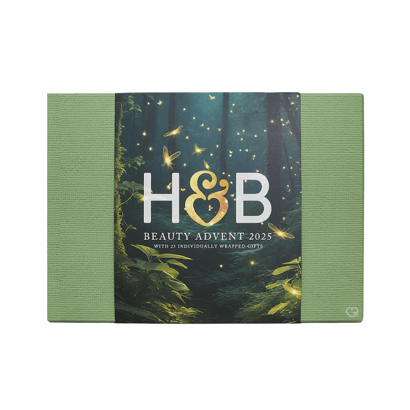Holland & Barrett Advent Calendar 2025 with 25 natural beauty treats including Cetaphil, Weleda and Q+A, perfect for eco-conscious women.