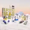 L'Occitane Classic Advent Calendar 2025 with 28 mini skincare, body and hair care bestsellers, festive gift for beauty lovers.