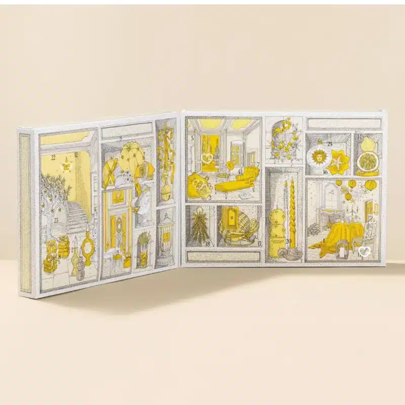 L'Occitane Classic Advent Calendar 2025 with 28 mini skincare, body and hair care bestsellers, festive gift for beauty lovers.