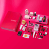 Stylist x Latest In Beauty Advent Calendar 2025 with 25 cases, 32 premium skincare, makeup and haircare treats for beauty lovers.