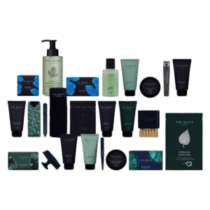 Ted Baker Grooming Advent Calendar 2025 showcasing a range of beauty products in elegant packaging