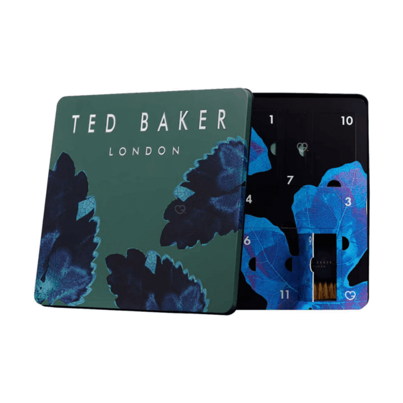 Ted Baker Grooming Advent Calendar 2025 showcasing a range of beauty products in elegant packaging