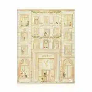 Vogue Advent Calendar 2025 with 31 luxury beauty and wellness treats including skincare, makeup, fragrance and fashion accessories for style-conscious trend lovers.
