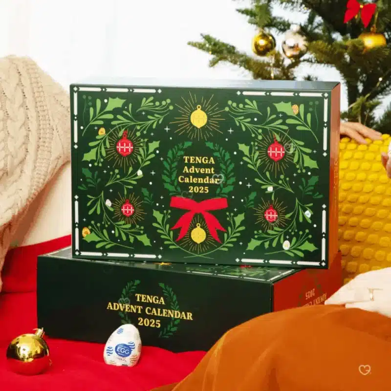 Tenga Advent Calendar 2025 is a festive adult gift for men, featuring uniquely textured, egg-shaped items that offer a range of pleasurable experiences, all wrapped in a holiday-themed package for discreet enjoyment.