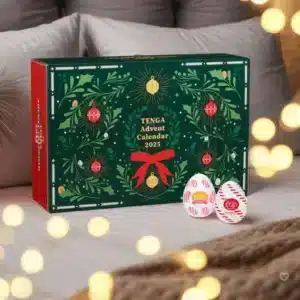Tenga Advent Calendar 2025 is a festive adult gift for men, featuring uniquely textured, egg-shaped items that offer a range of pleasurable experiences, all wrapped in a holiday-themed package for discreet enjoyment.