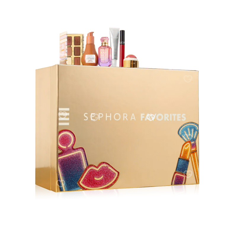 Sephora Advent Calendar 2025. featuring 40 exclusive skin, makeup and fragrance products including MAC, Drunk Elephant, Medik8
