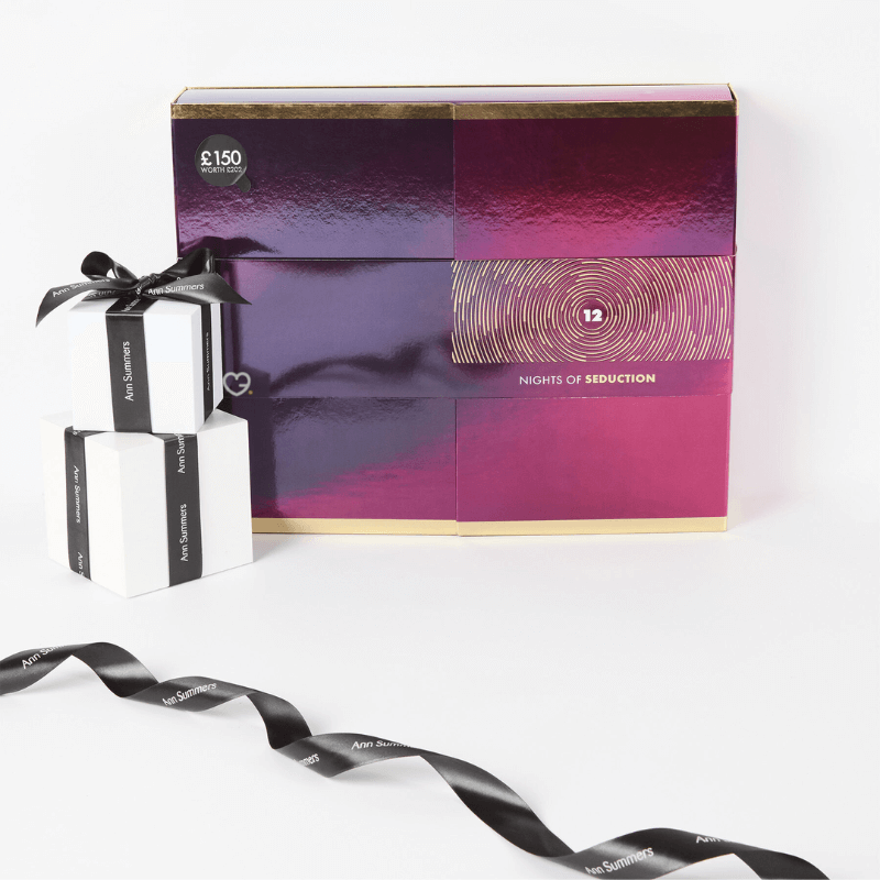 Ann Summers - 12 Nights of Seduction Advent Calendar 2025 featuring 12 sensual toys, lingerie treats and accessories for adventurous couples.