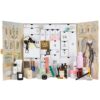Brown Thomas Advent Calendar 2025 in festive red box with 25 luxury beauty treats from brands like NARS and Jo Malone.