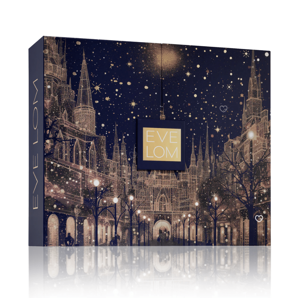 Eve Lom Beauty Advent Calendar 2025 with 12 beauty product for skincare