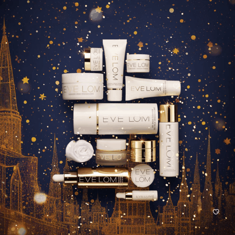 Eve Lom Beauty Advent Calendar 2025 with 12 beauty product for skincare