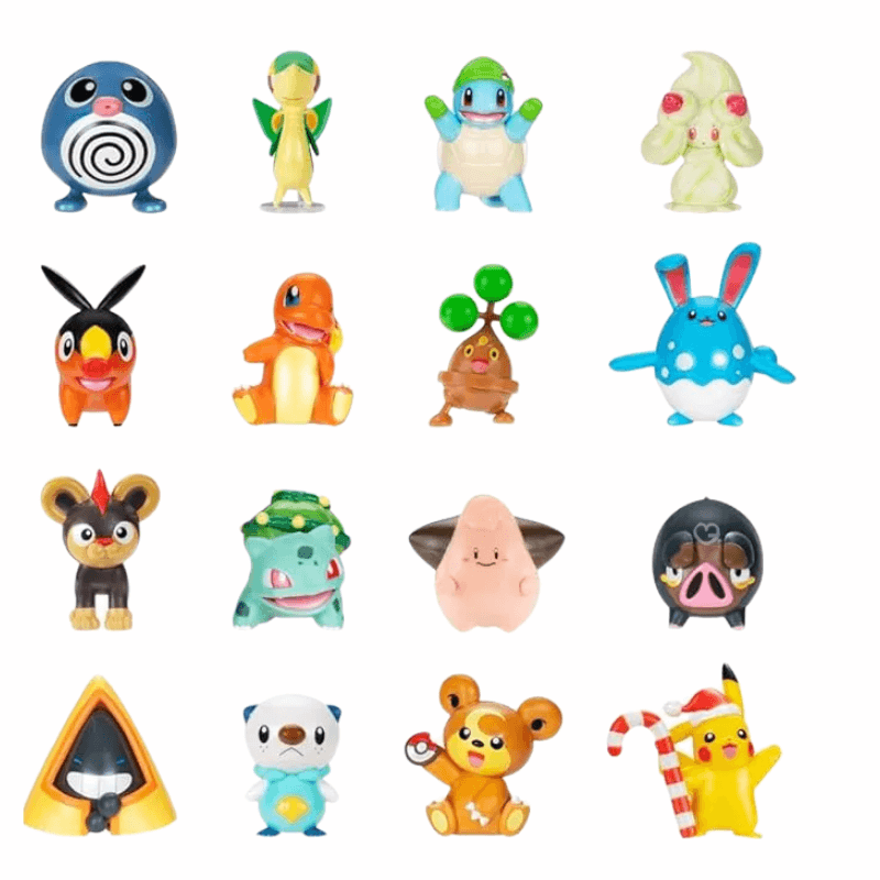 Pokémon Holiday Advent Calendar 2025 with 24 festive figures, cards, boosters and accessories, perfect for kids, parents and collectors.