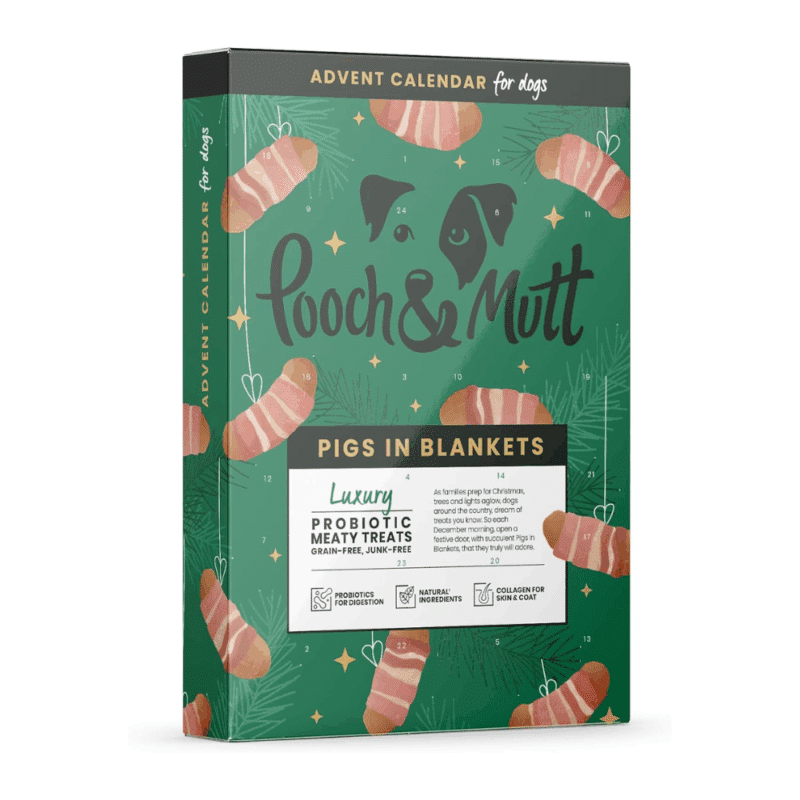 Pooch & Mutt Advent calendar 2025 Filled with smoky, succulent gourmet treats for dog