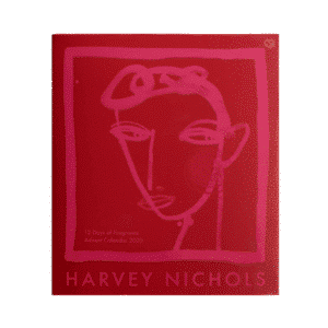Harvey Fragrance Advent Calendar 2025 with 12 festive drawers unveiling 20 luxury perfumes from Creed, Kilian, Xerjoff and more, perfect for beauty lovers.