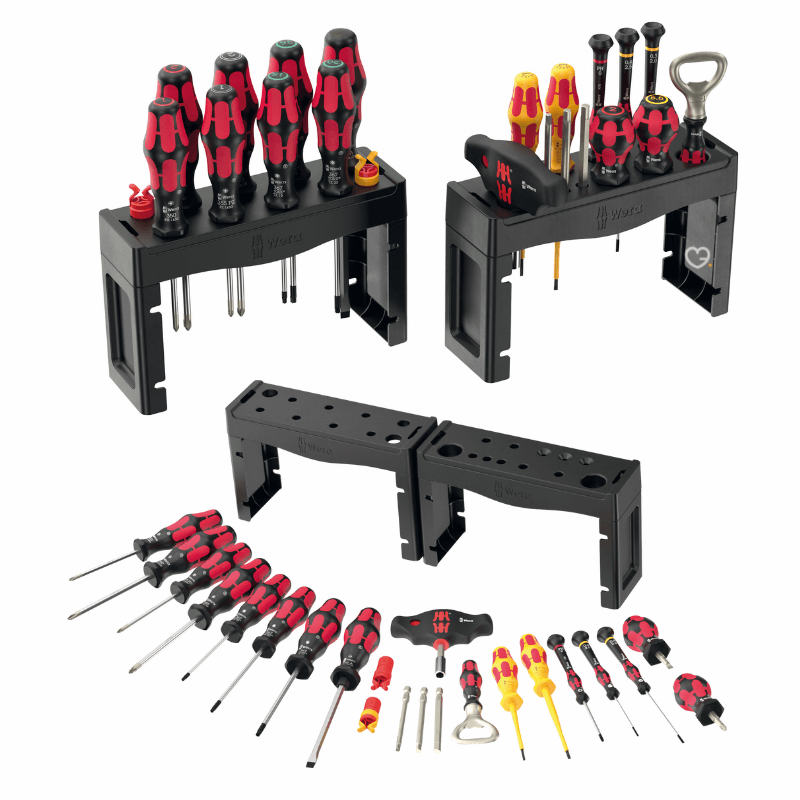 Wera Advent Calendar 2025 with 28 tool surprises including VDE screwdrivers, Micro drivers, T-handle and accessories.