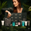 Avant Skincare Advent Calendar 2025 12-day journey into luxury beauty. Behind each carefully designed compartment are high-end skincare treatments, including serums and creams enriched with plant-based ingredients. Presented in an elegant format, this limited-edition calendar is designed for festive moments of self-care or as a thoughtful seasonal gift. The clean and structured design underlines its premium character while emphasizing a daily ritual of discovery.