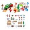 Brio Advent Calendar 2026 official exploded view of all 24 pieces