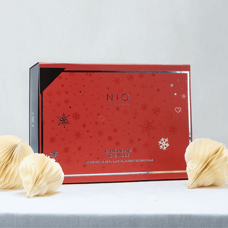Nio Cocktails Advent Calendar 2025 contains 24 Cocktails curated by Patrick Pistolesi, our master mixologist and proprietor of the best rated cocktail bar in Italy.