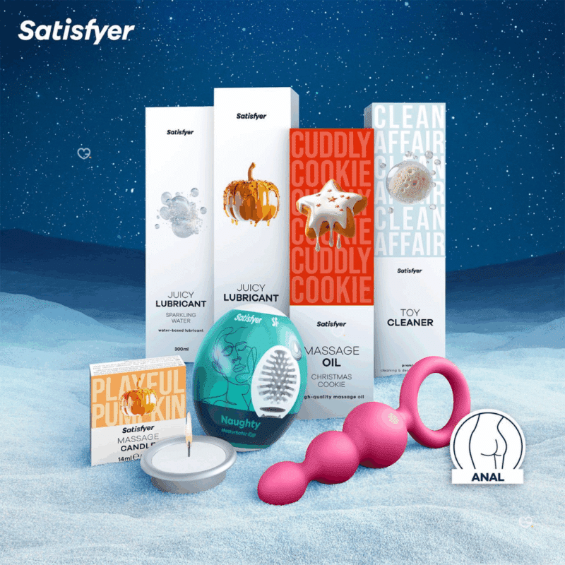 Satisfyer Deluxe Advent Calendar 2025 contains 24 adult products and accessories to explore BDSM, or simply achieve the best orgasm