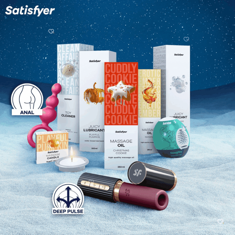 Satisfyer Premium Advent Calendar 2025 is a limited edition premuim version that 24 erotic products and accessories for adults, with a total estimated value of £750.