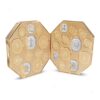 Swarovski Advent Calendar 2026 jewellery advent calendar shown as an open diptych, several numbered doors opened to reveal crystal ornaments