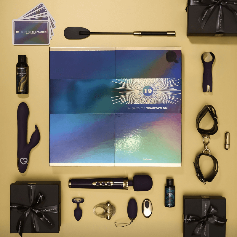 Ann Summers - 12 Nights of Wonder Advent Calendar 2025 featuring 12 sensual toys, lingerie treats and accessories for adventurous couples.