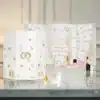 Dior Advent Calendar 2025 with 24 luxury miniatures including fragrances, makeup, skincare and a scented candle, perfect for beauty lovers.