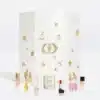 Dior Advent Calendar 2025 with 24 luxury miniatures including fragrances, makeup, skincare and a scented candle, perfect for beauty lovers.