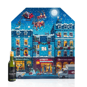 Laithwaites Advent Calendar 2025 contains 24 mini bottles of red, white and rosé wines, ideal festive gift for wine lovers.