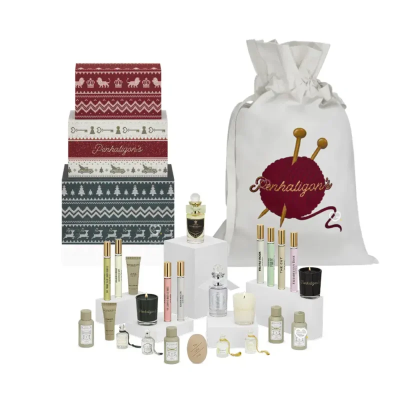 Penhaligon's Advent Calendar 2025 featuring 24 luxury mini perfumes, bodycare and home scents, perfect for fragrance lovers and gift-givers.
