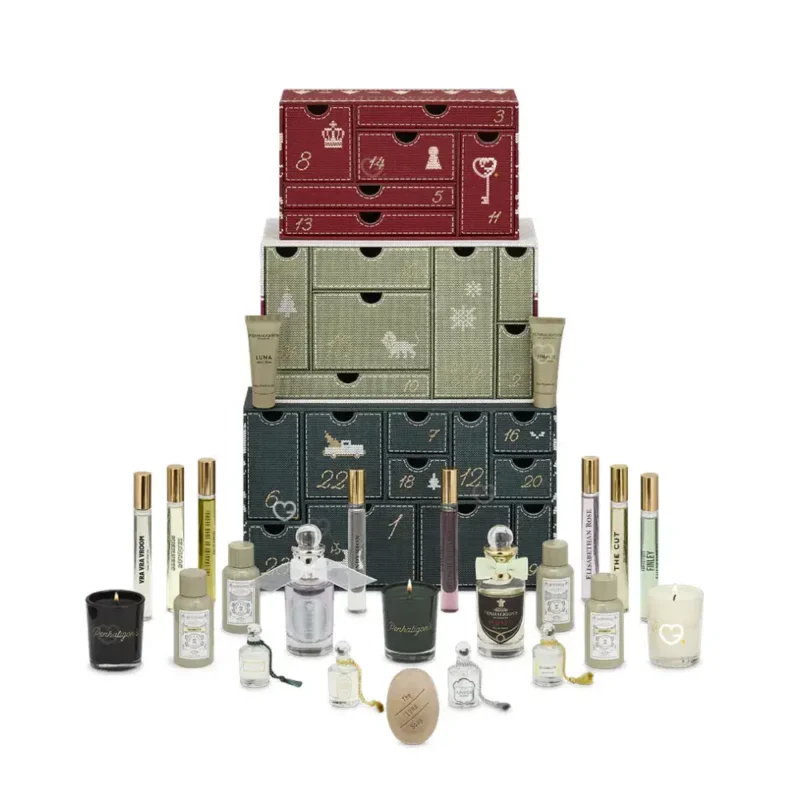 Penhaligon's Advent Calendar 2025 featuring 24 luxury mini perfumes, bodycare and home scents, perfect for fragrance lovers and gift-givers.