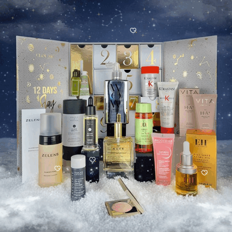 Cloud 10 beauty advent calendar 2025 s 14 must-have products from iconic brands like Kérastase, Paula’s Choice, Color Wow, Pixi, Zelens and more