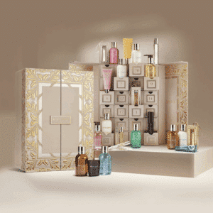 molton brown advent calendar 2025 beauty with 24 fragrant luxuries hiding behind