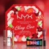 NYX Bling Box beauty advent calendar 2026 with full-size lip products on show
