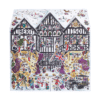 Luxurious Liberty London Advent Calendar 2025, illustrated in the shape of the iconic Tudor storefront, featuring high-end skincare, makeup, and fragrance products from brands like Le Labo, Augustinus Bader, and Sisley.