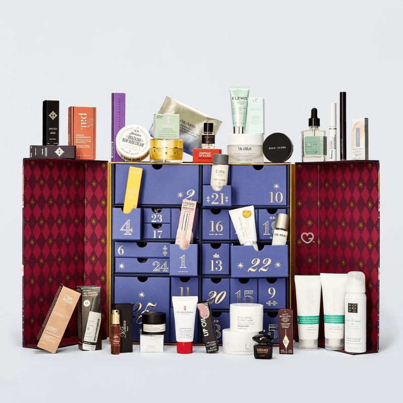 John Lewis Beauty Advent Calendar 2025 featuring 36 luxury skincare, makeup and fragrance minis from Le Labo, Fenty Beauty and more for beauty lovers.