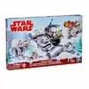 Star Wars MicroForce Advent Calendar 2025 with 18 mini characters, 6 vehicles, and fold-out snowy playset, perfect for kids and gift-givers.