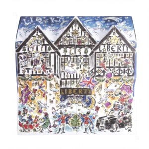 Liberty Beauty Advent Calendar 2026 Tudor-facade collector's box