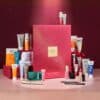 Full contents of the No7 Advent Calendar 2026 with 25 skincare and makeup products