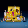 Selfridges advent calendar 2025 includes 37 beauty and makeup products housed in blue box