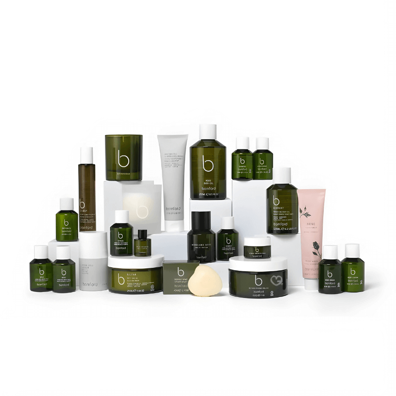 BamFord Advent Calendar 2025 with 24 luxury bath, body care, skincare and home fragrance treats for beauty and wellness enthusiasts.