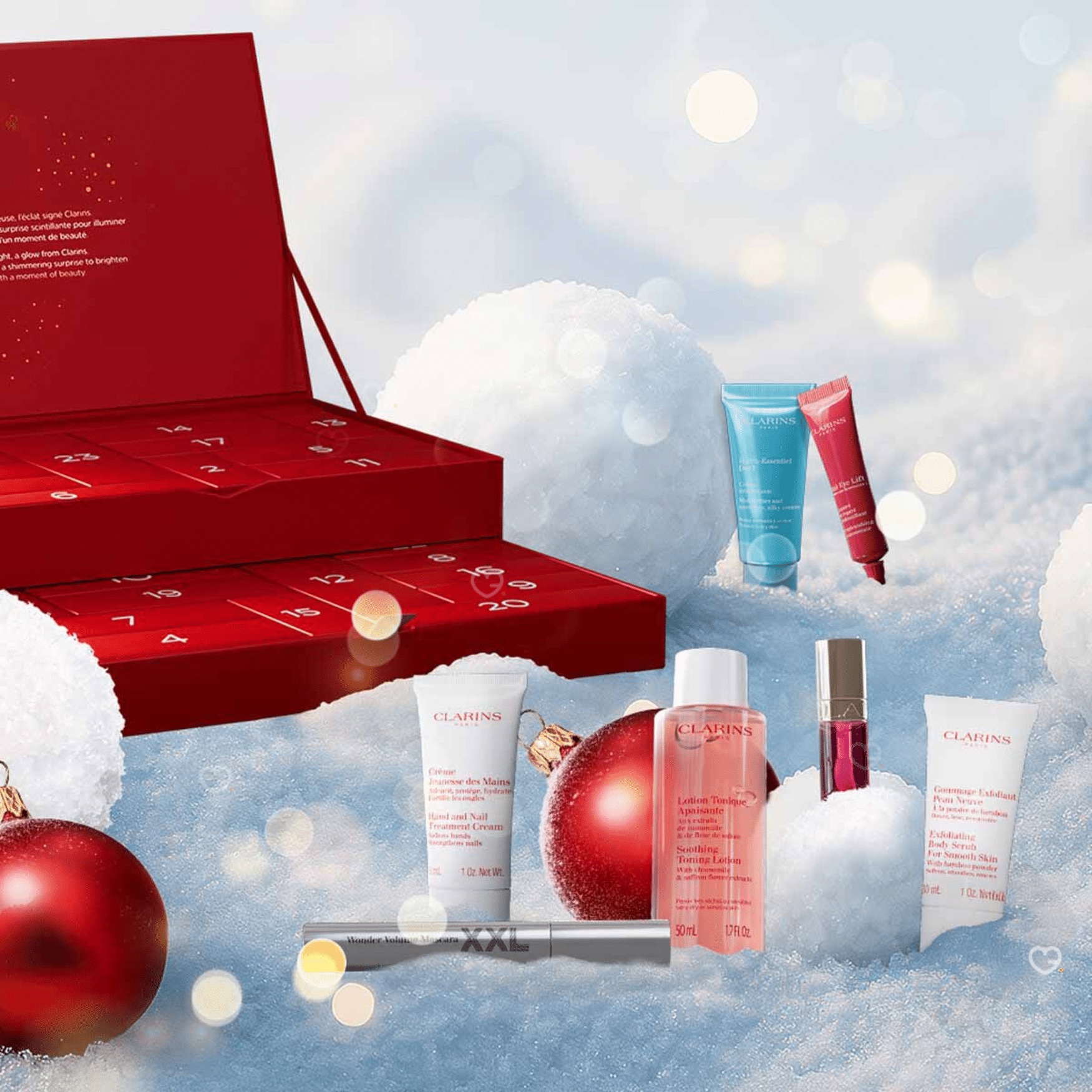 Clarins 24 Days Advent Calendar 2025, Worth £282