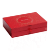 Clarins 24 Days Advent Calendar 2025 in red festive box with 24 mini skincare, makeup and body care treats.