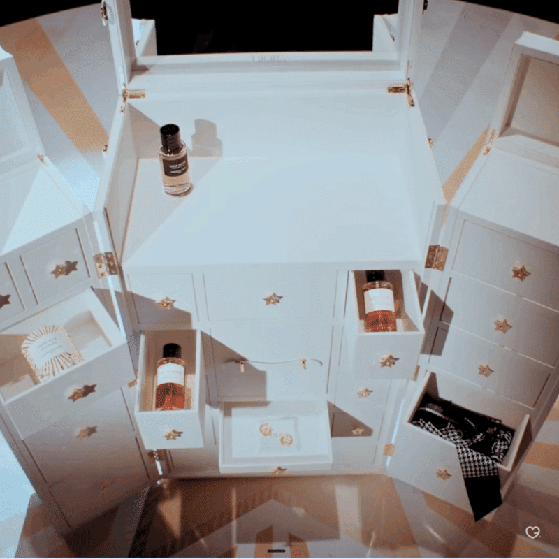 Dior Exception Advent Calendar 2025 with 24 luxury perfumes, beauty treasures and festive ornaments, perfect for discerning beauty lovers.