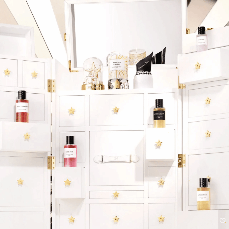 Dior Exception Advent Calendar 2025 with 24 luxury perfumes, beauty treasures and festive ornaments, perfect for discerning beauty lovers.
