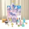 Disney Once Upon a Story Advent Calendar 2025 with 24 micro figurines and Disney accessories, perfect for families and collectors at Christmas.