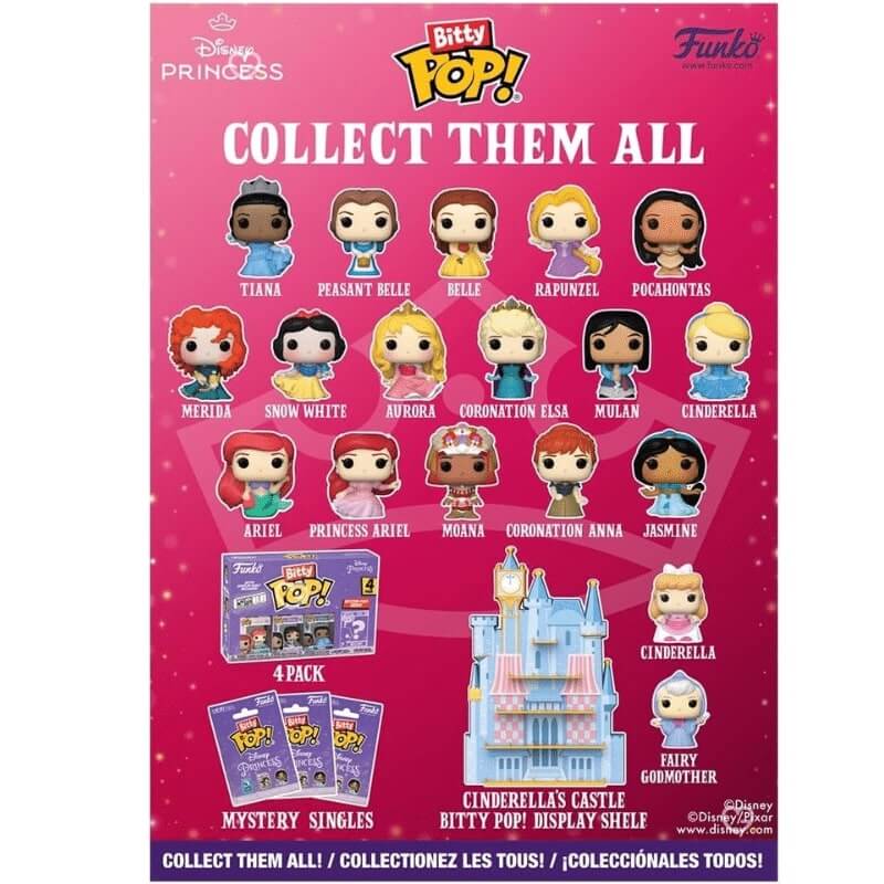 Funko POP Disney Princess Advent Calendar 2025 with 24 mini figures, display pieces, holiday accessories and cases