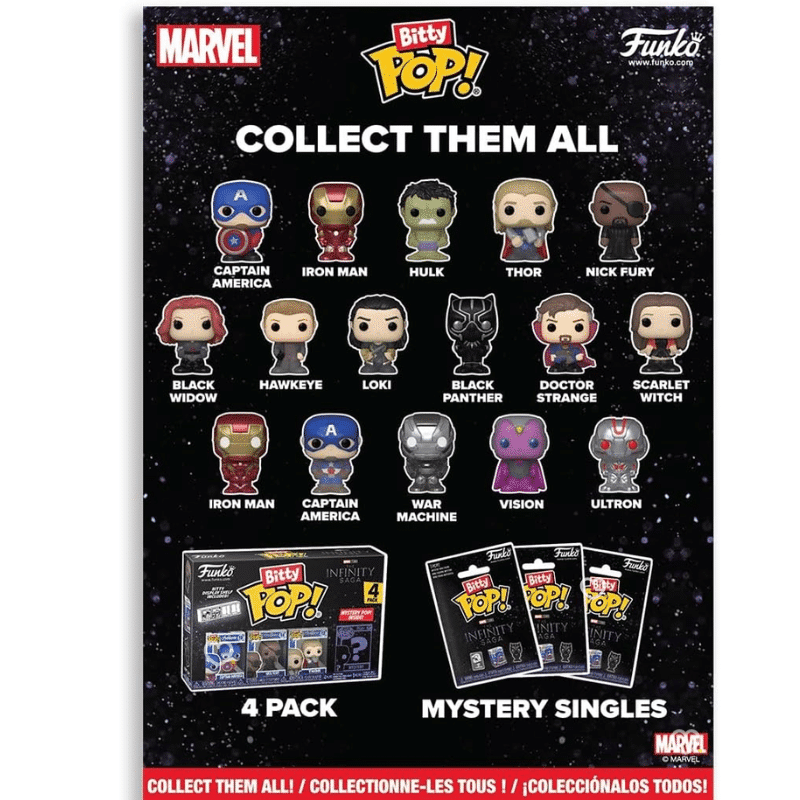 Funko POP Marvel Advent Calendar 2025 with 24 exclusive mini figures, holiday accessories and display pieces