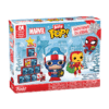 Funko POP Marvel Advent Calendar 2025 with 24 exclusive mini figures, holiday accessories and display pieces